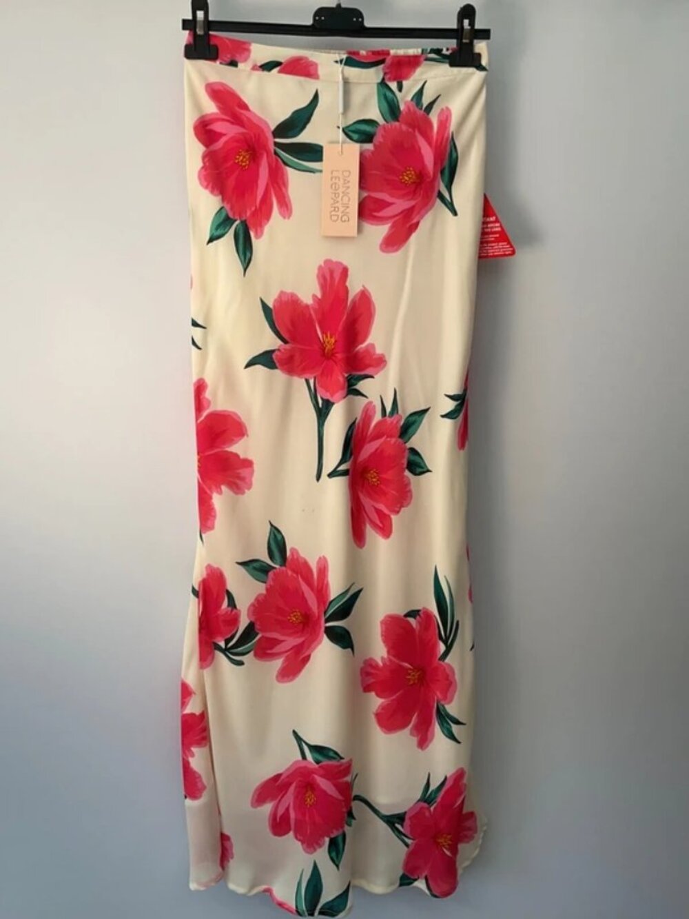 Dancing Leopard ophie Maxi Skirt in Cream Tulip Size 8